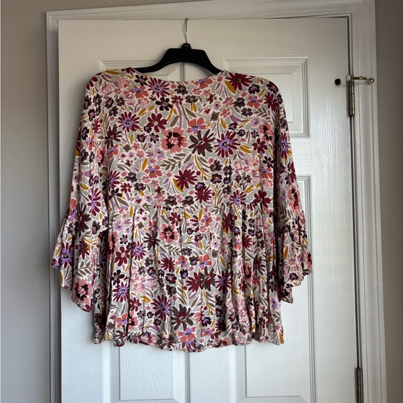 ANDREE BY UNIT Multicolor Floral Blouse - Picture 3 of 3